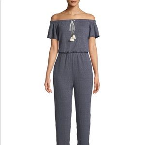 SPLENDID OFF THE SHOULDER JUMPSUIT